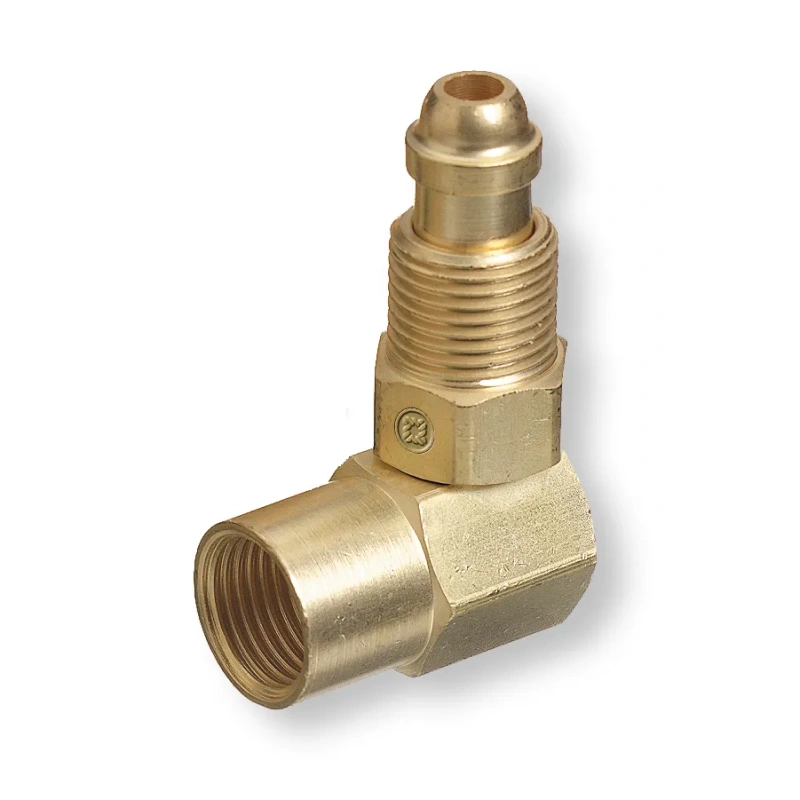 Brass Inert Arc Hose Torch Adapter 5/8-18 RH Female (WESAW407) - additional view 1