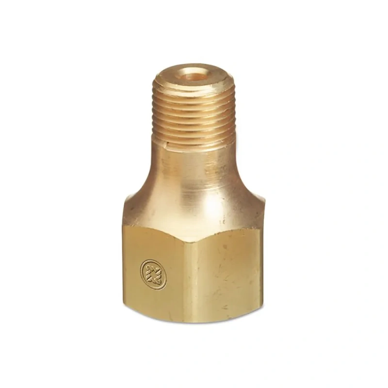 Brass CGA 580 Welding Gas Adapter 1/4 Inch NPT (WESB70) - additional view 1