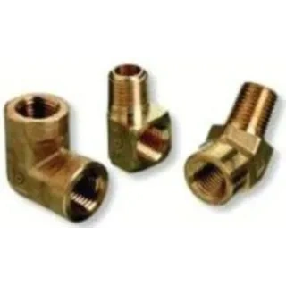Western Enterprises WESBEL8HP 90-Degree Pipe Elbow - 1/2" Female/Female NPT, 3000 PSI Brass Connector - additional view 1
