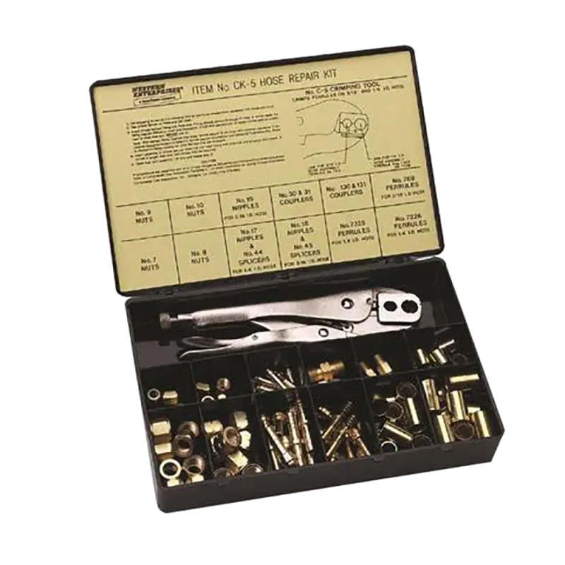 Western Enterprises Hose Repair Kit; Connection: "B" 9/16-18; Gas Service: Inert Gas