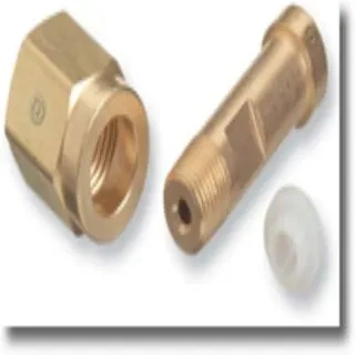 Western Enterprises M30-5 CGA-320 Nipple with Filter (WESM305) - additional view 1
