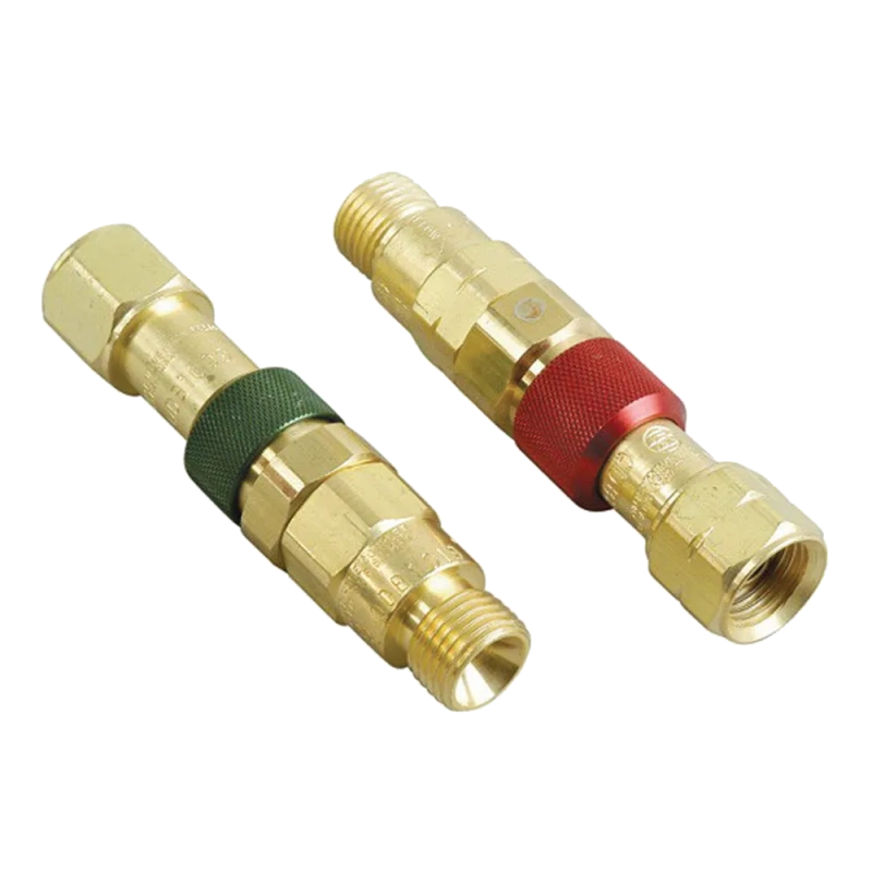 Western Enterprises QDB10 Torch-to-Hose Quick Connect Set with Check Valves (WESQDB10) - additional view 1