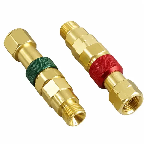 QDB100 BRASS PLUG/CV ASSY OXY.