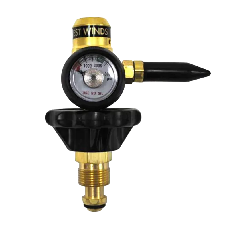 RPB-6HG BALLON REG GAUGE/HAND TIGHT
