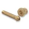 Western Enterprises SS-83 CGA-350 Stainless Steel Nipple (WESSS83) - additional view 1