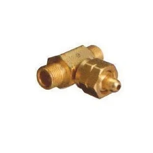 Western Enterprises CGA-510 Brass Manifold Coupler Tee (WEST15) - additional view 1