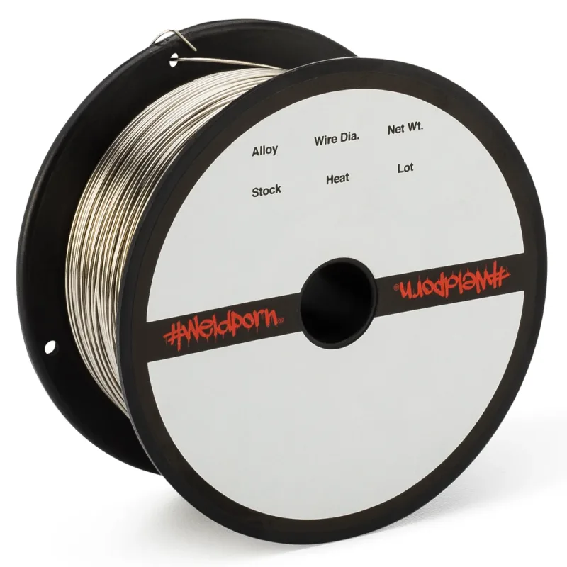 Weldporn ER308L Stainless Steel MIG Wire .035 in, 2 lb Spool